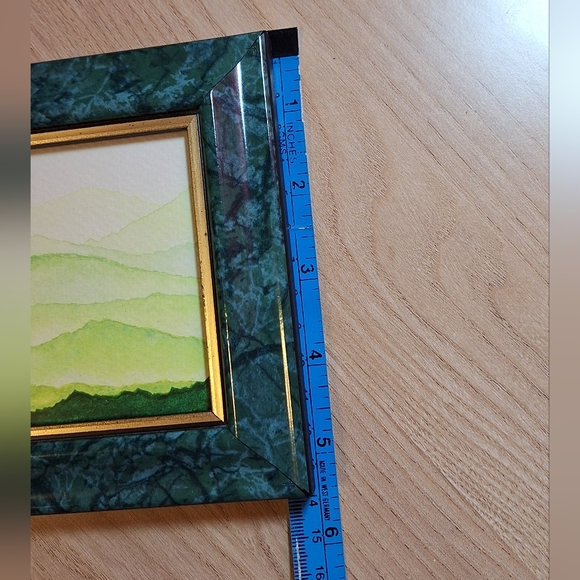 "Shamrock Meadow" Hand-painted watercolor painting - Picture 10 of 11